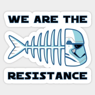 We are the Resistance Sticker